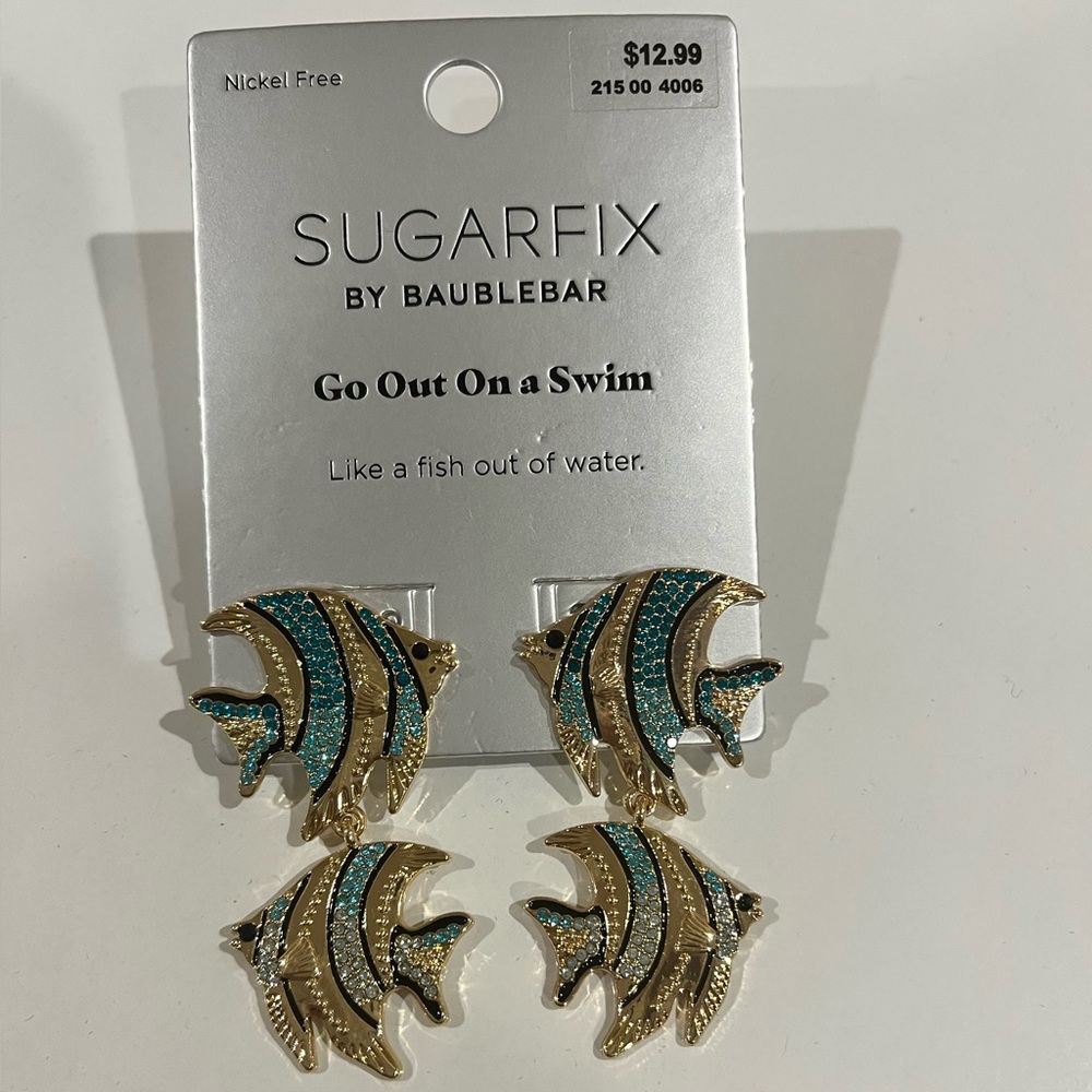 Fish earrings baubble bar